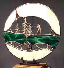Click for Gallery of Golfing Plates